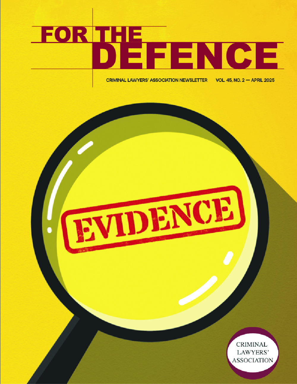 For The Defence Magazine - Volume 45 Number 2